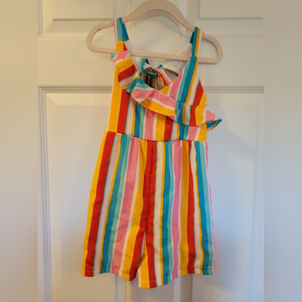 Rare Editions 5T Vibrant Romper